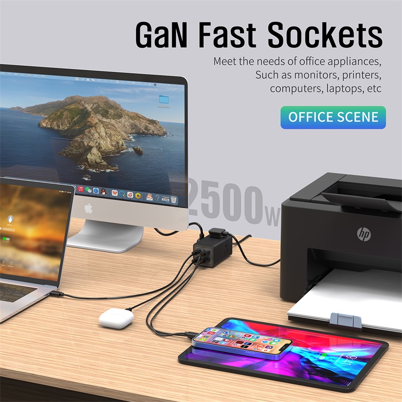Bikkon 4 Ports 65W USB Desktop Charging Power Strip