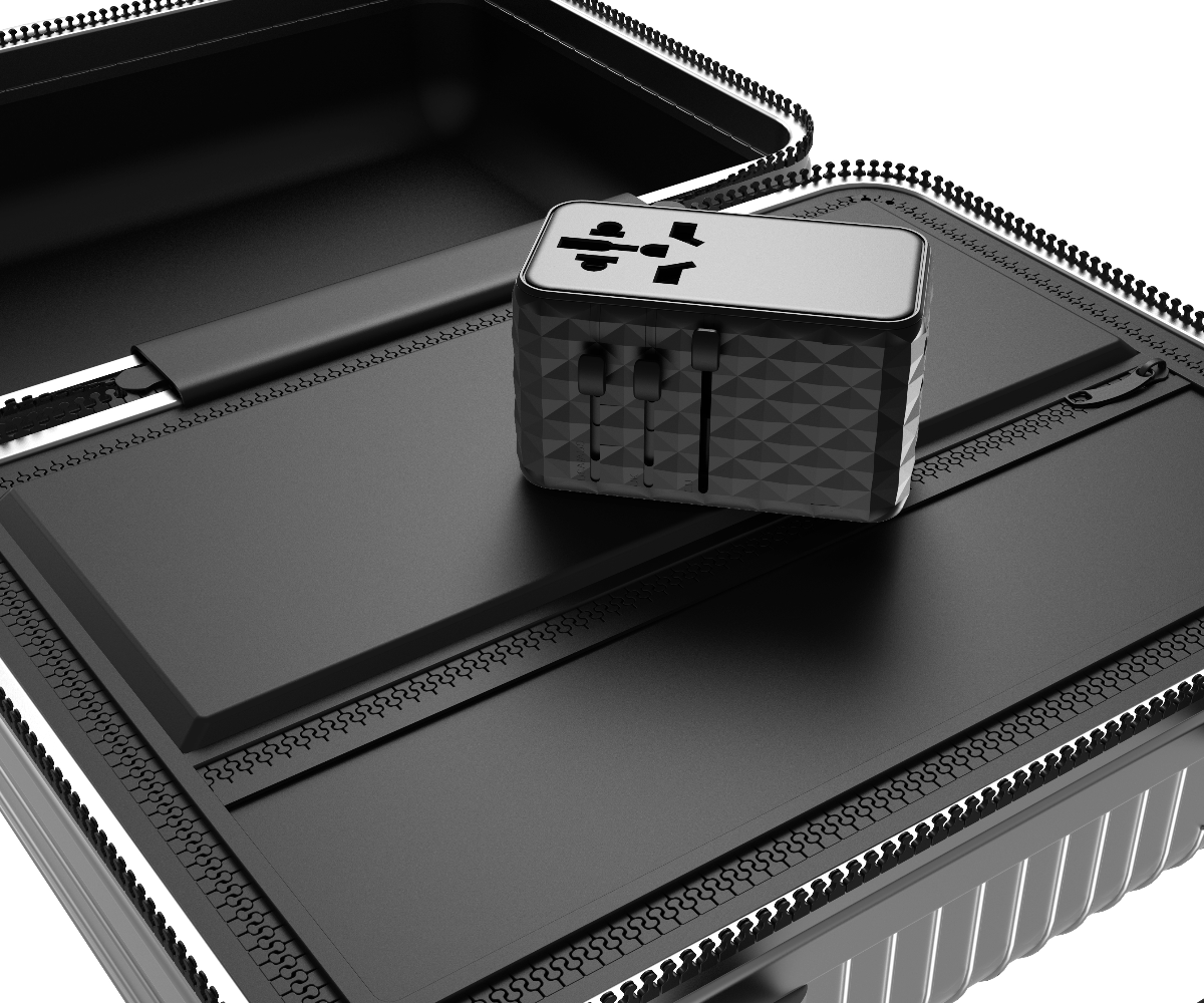 Bikkon 100W 4 Ports GaN AC Travel Adaptor