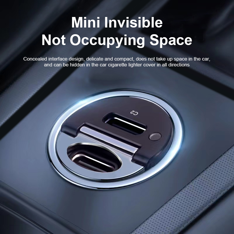 Bikkon 45W Super Mini USB-C Car Charger