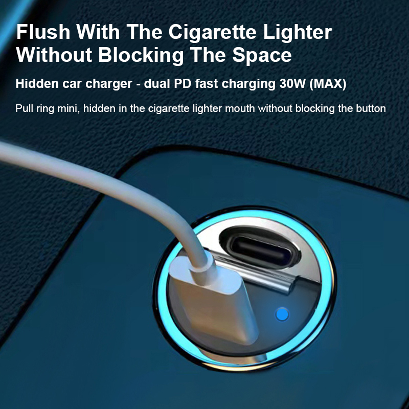 Bikkon 45W Super Mini USB-C Car Charger