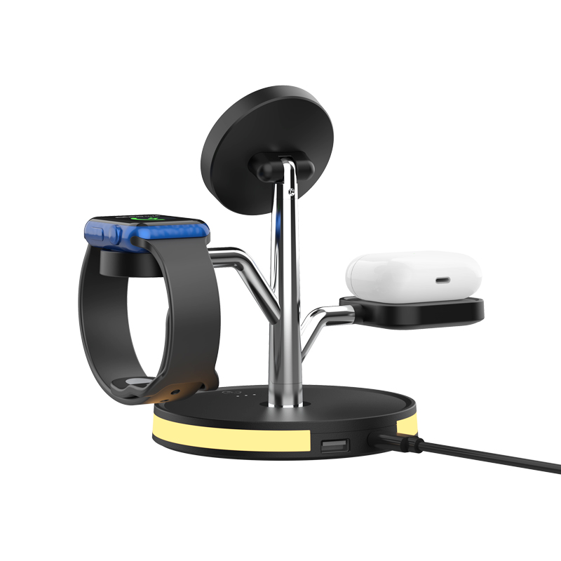 Bikkon 4-in-1 Magnetic Wireless Charging Station For iPhone