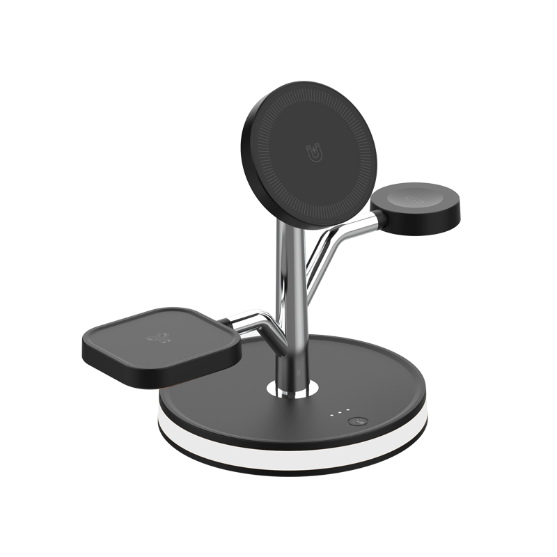 Bikkon 4-in-1 Magnetic Wireless Charging Station For iPhone