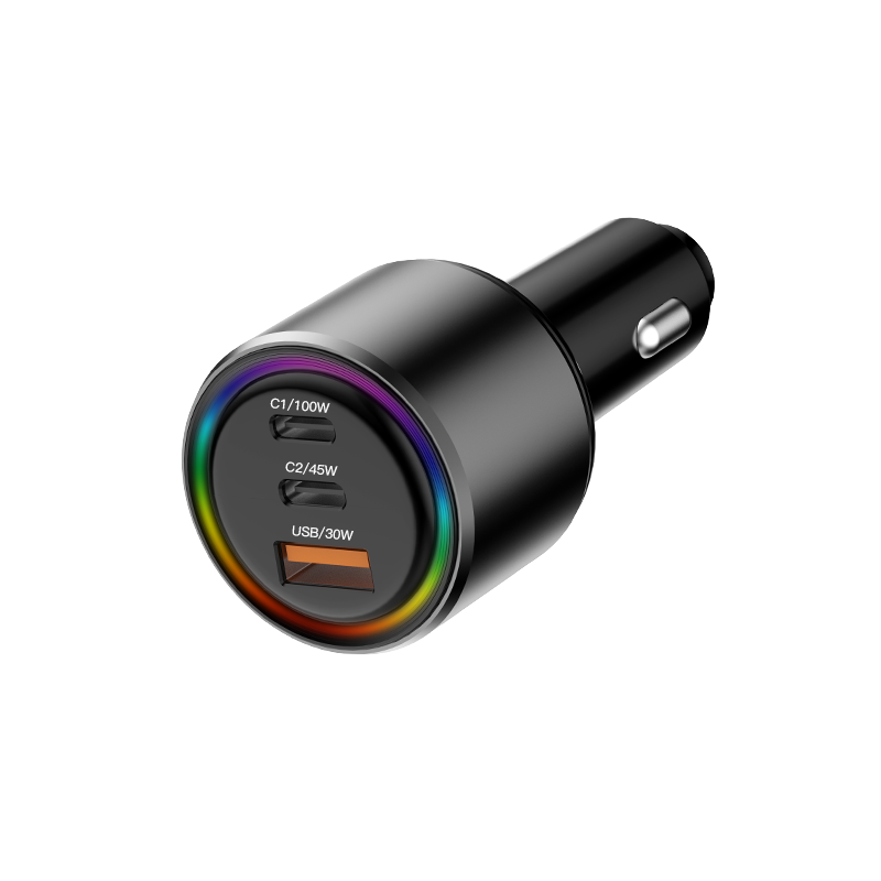 Bikkon 175W 3 Ports GaN Car Charger
