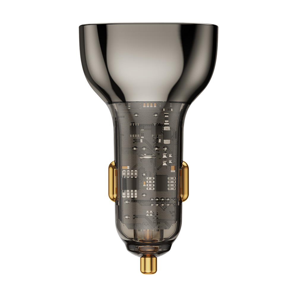 Bikkon 130W 3 Ports Car Charger With LED Light