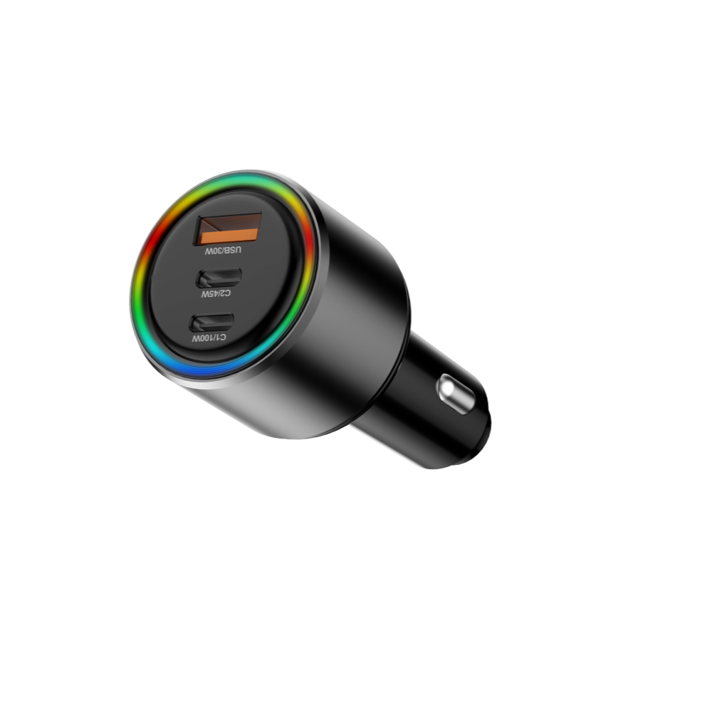 Bikkon 175W 3 Ports GaN Car Charger