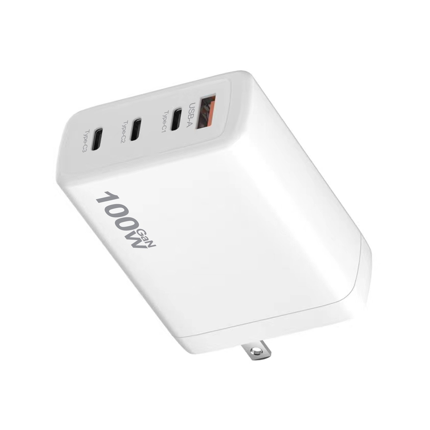 Bikkon 100W 4 Ports 3C1A Wall GaN Charger