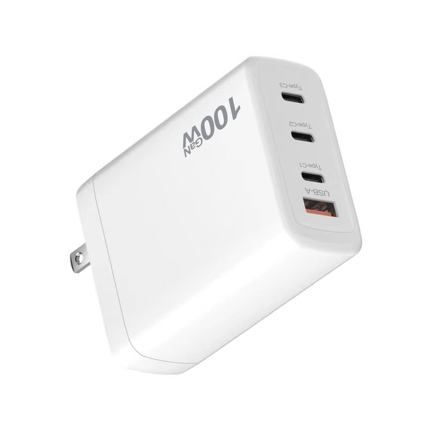 Bikkon 100W 4 Ports 3C1A Wall GaN Charger
