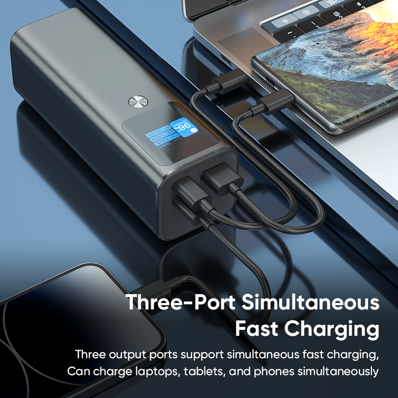 Bikkon PD3.1 140W 2C1A Ports 24600mAh Power Bank